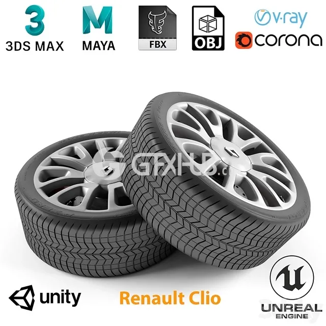 Renault_Clio_Wheel – 3546 Renault_Clio_Wheel – 3546