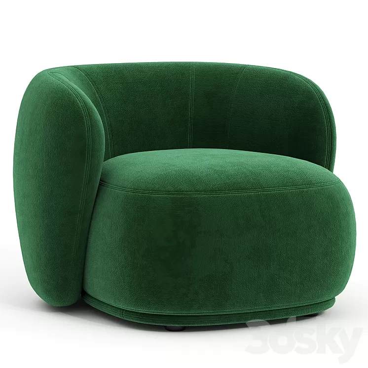 Rene Armchair by Merediani 3D Model Free Download Rene Armchair by Merediani 3D Model Free Download