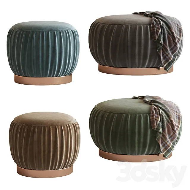 René Pouf 3D Model René Pouf 3D Model