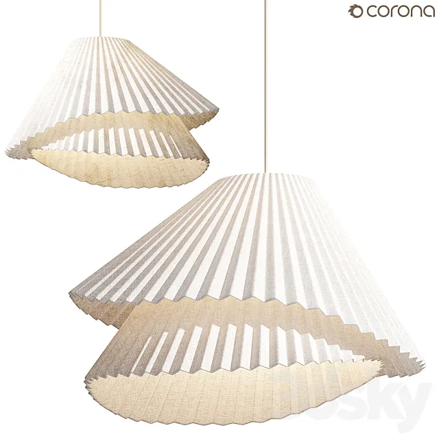 Renee Munari Pendant Light 3D Model Renee Munari Pendant Light 3D Model