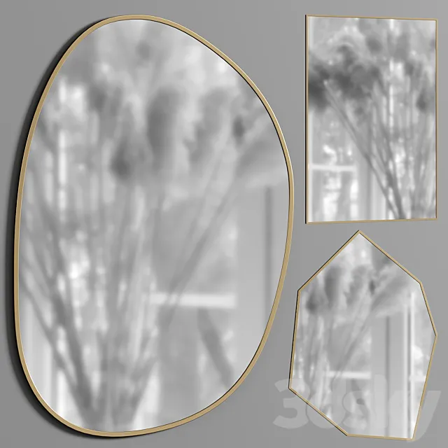 Renwil Bozeman Annalisa and Devike mirror 3D Model