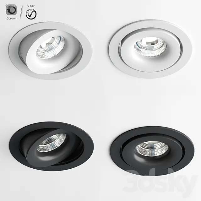 REO OK S1 Ceiling Spot Light 3DModel