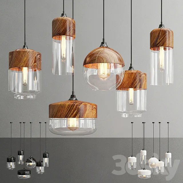 Repo Glass Pendant 3D Model Repo Glass Pendant 3D Model