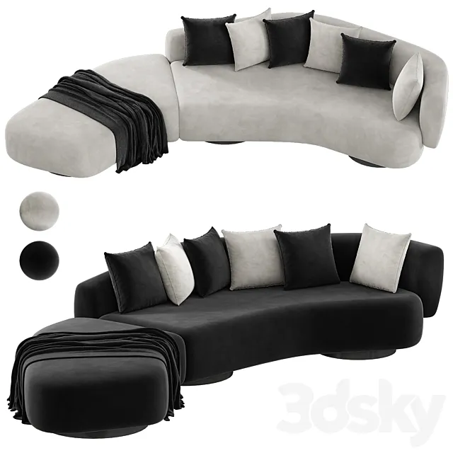 Repose sofa – Okha 3DModel Repose sofa – Okha 3DModel