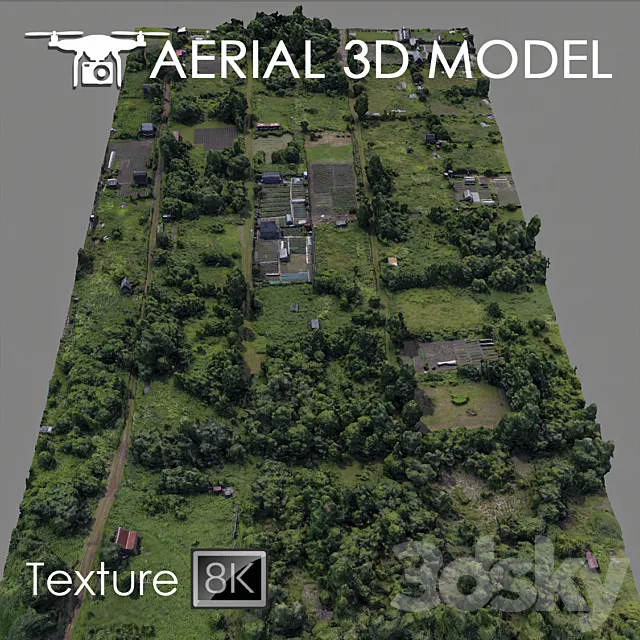 Residential area 53 3DModel Residential area 53 3DModel