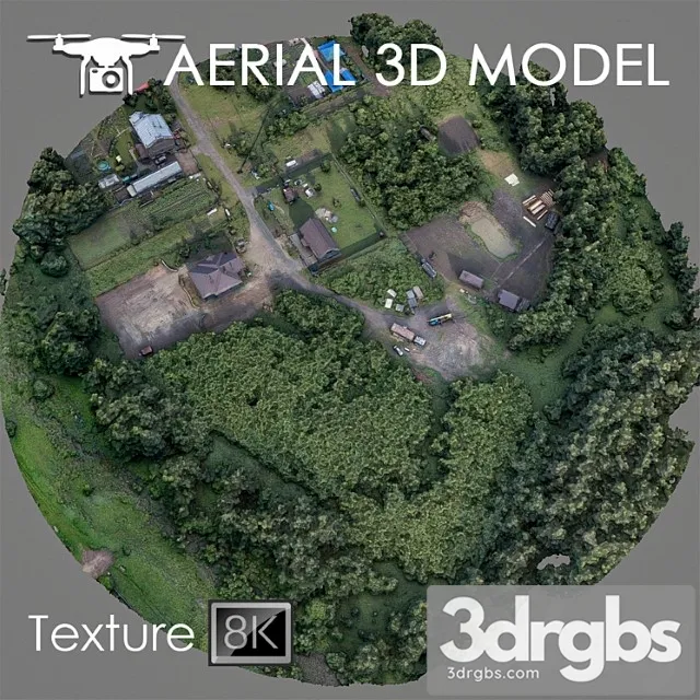 Residential area 65 3D Model Download