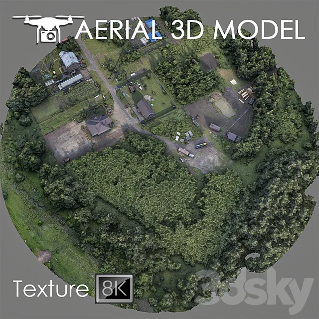 Residential area 65 3DModel Residential area 65 3DModel