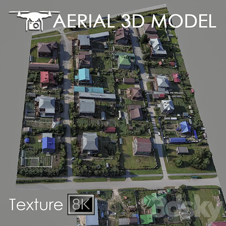Residential area 86 3D Model