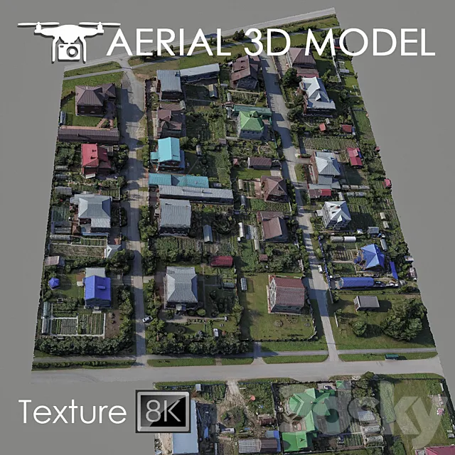 Residential area 86 3DModel Residential area 86 3DModel