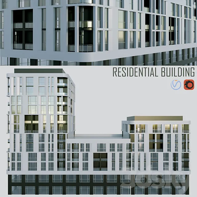 Residential building 3DModel