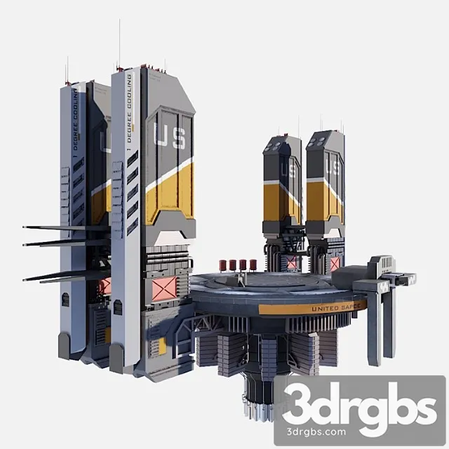Resource platform 3D Model Download