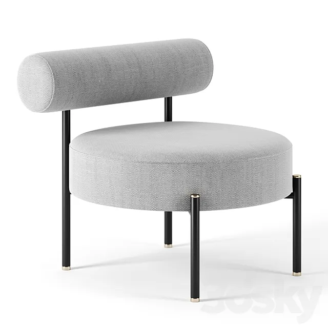 REST LOUNGE CHAIR By Ex.t 3DModel