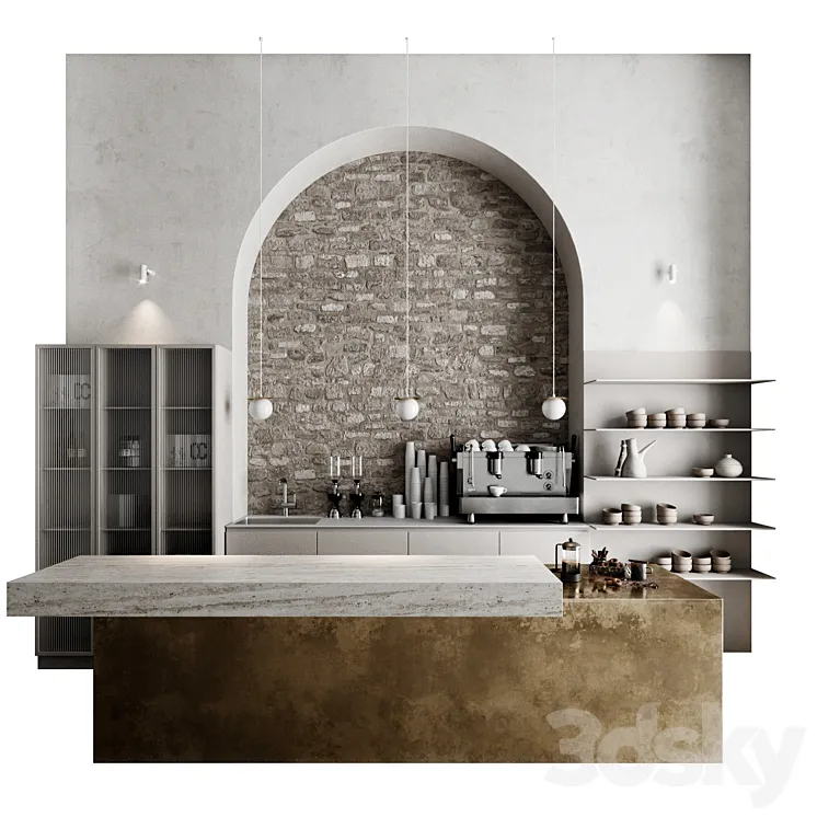 Restaurant 3D Model Free Download