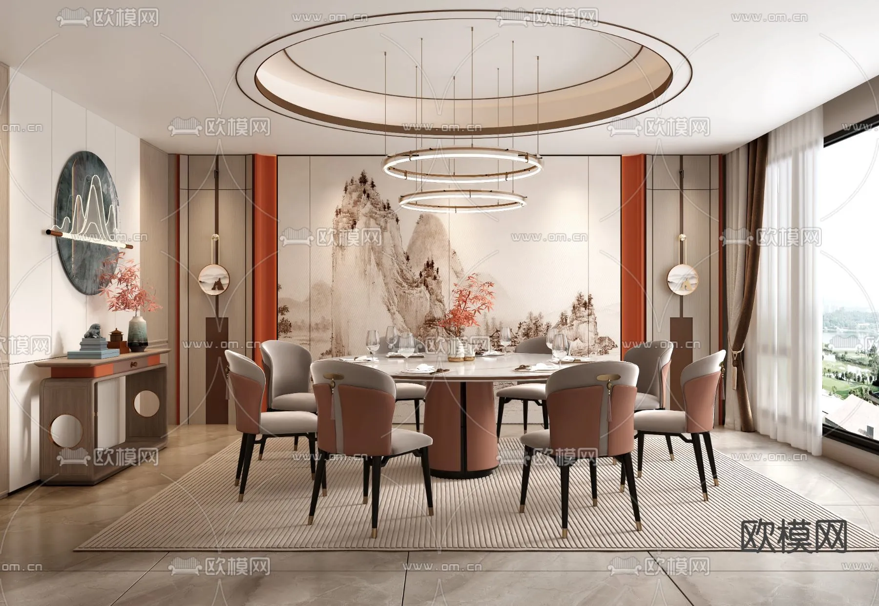 RESTAURANT & COFFEE SHOP – 3D Model For Interior Design – 10640 RESTAURANT & COFFEE SHOP – 3D Model For Interior Design – 10640