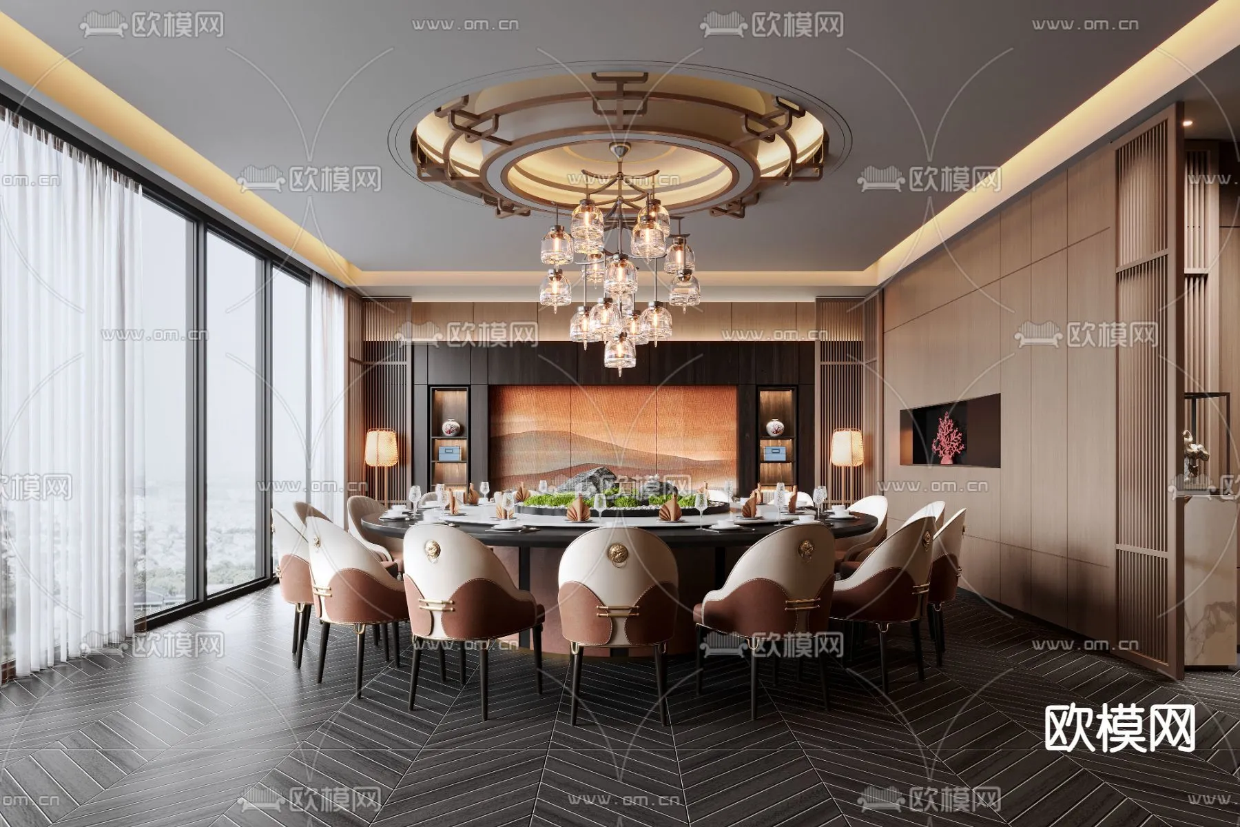 RESTAURANT & COFFEE SHOP – 3D Model For Interior Design – 10645 RESTAURANT & COFFEE SHOP – 3D Model For Interior Design – 10645