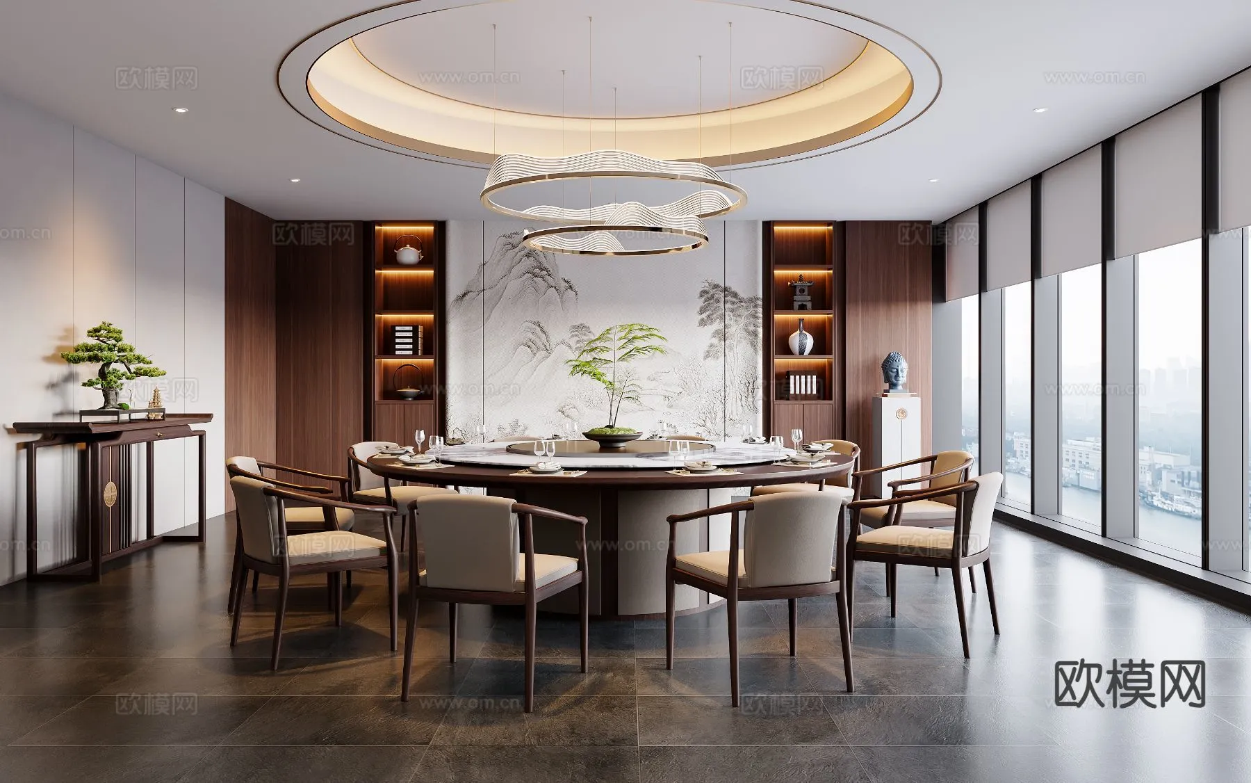 RESTAURANT & COFFEE SHOP – 3D Model For Interior Design – 10655 RESTAURANT & COFFEE SHOP – 3D Model For Interior Design – 10655