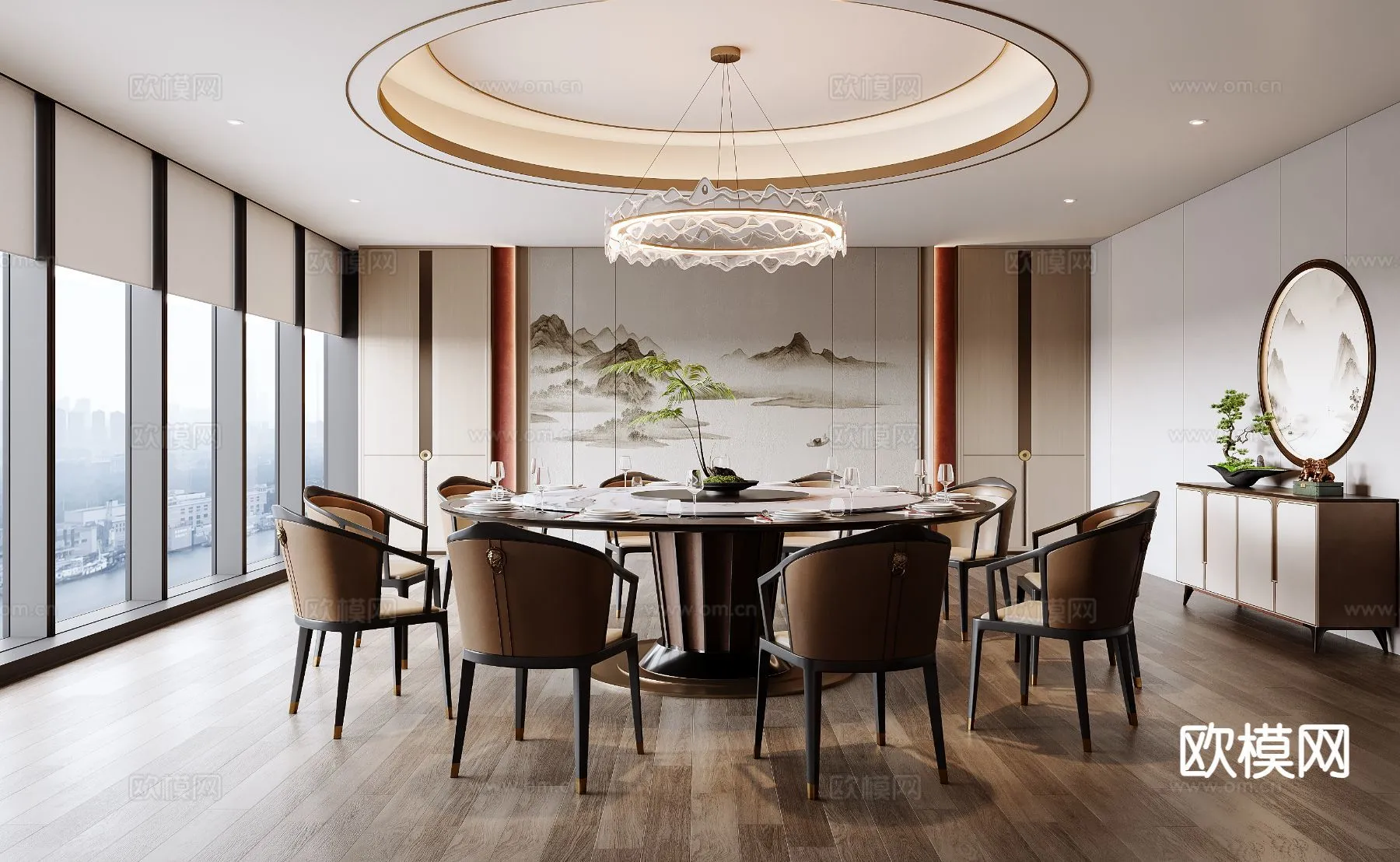 RESTAURANT & COFFEE SHOP – 3D Model For Interior Design – 10665 RESTAURANT & COFFEE SHOP – 3D Model For Interior Design – 10665