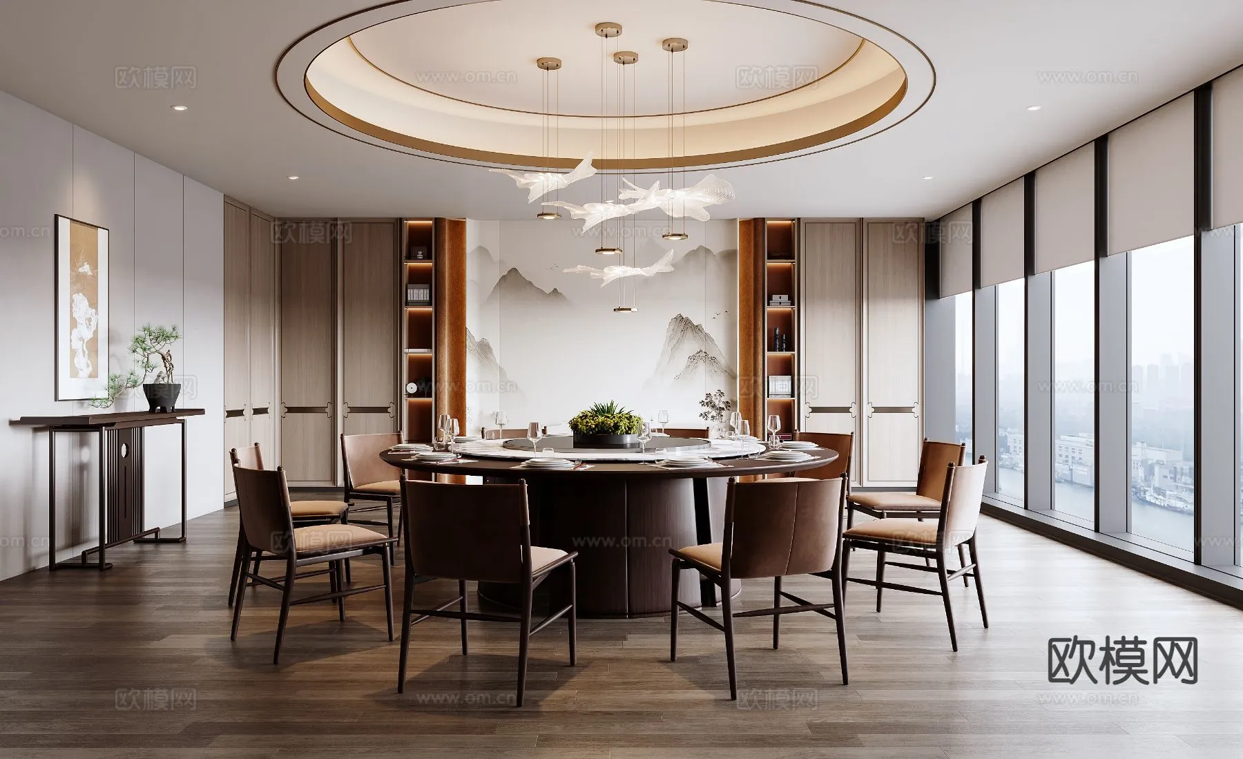 RESTAURANT & COFFEE SHOP – 3D Model For Interior Design – 10666 RESTAURANT & COFFEE SHOP – 3D Model For Interior Design – 10666