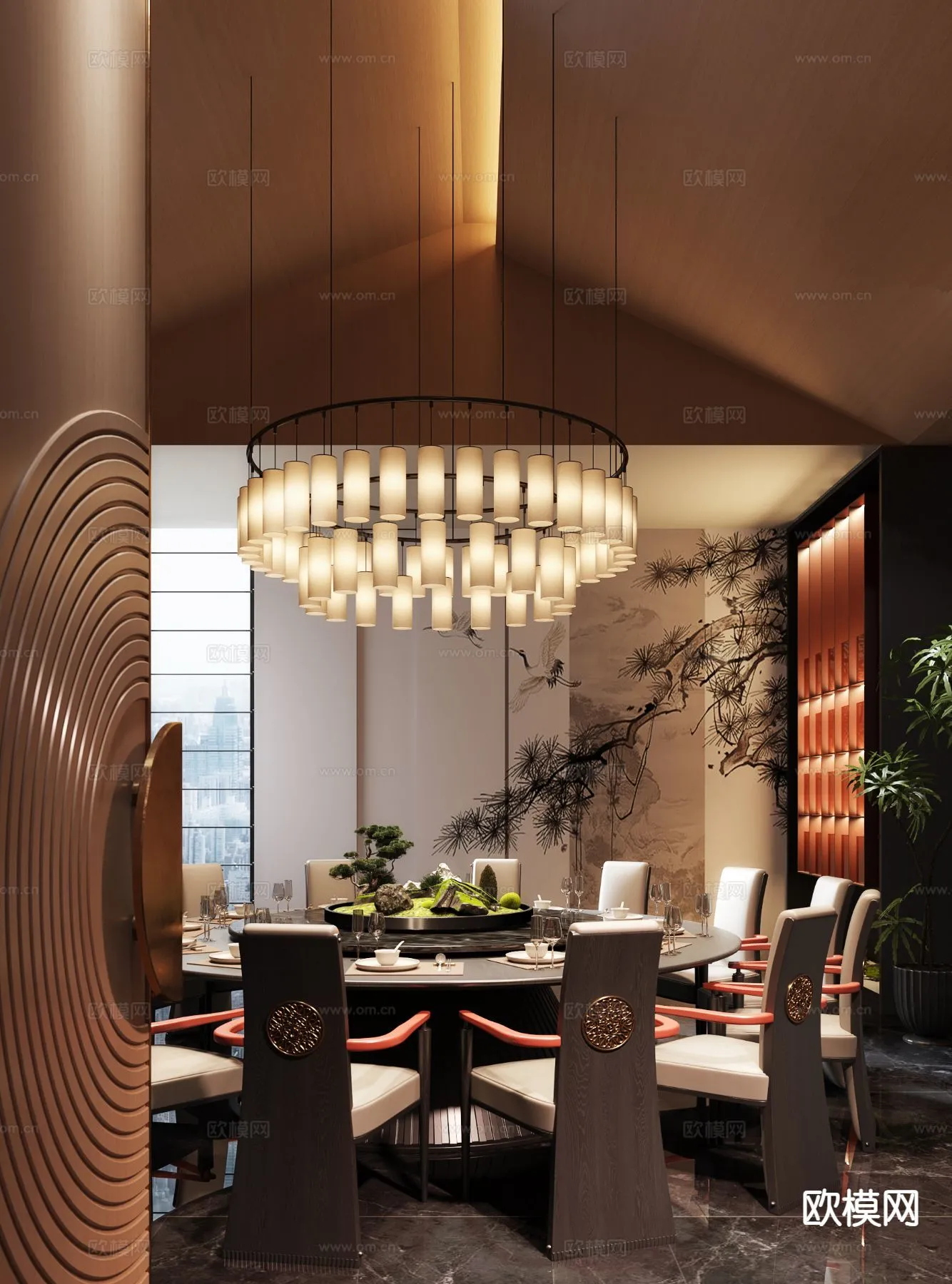 RESTAURANT & COFFEE SHOP – 3D Model For Interior Design – 10671 RESTAURANT & COFFEE SHOP – 3D Model For Interior Design – 10671