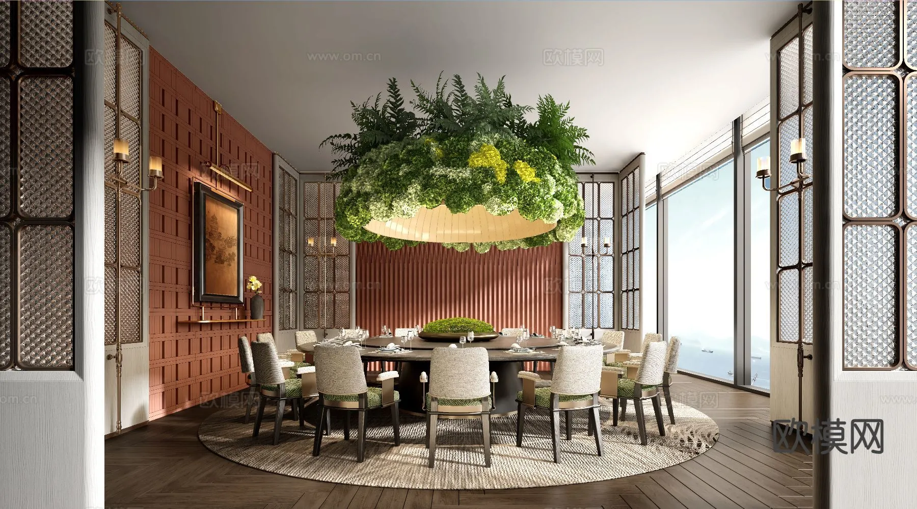 RESTAURANT & COFFEE SHOP – 3D Model For Interior Design – 10673 RESTAURANT & COFFEE SHOP – 3D Model For Interior Design – 10673