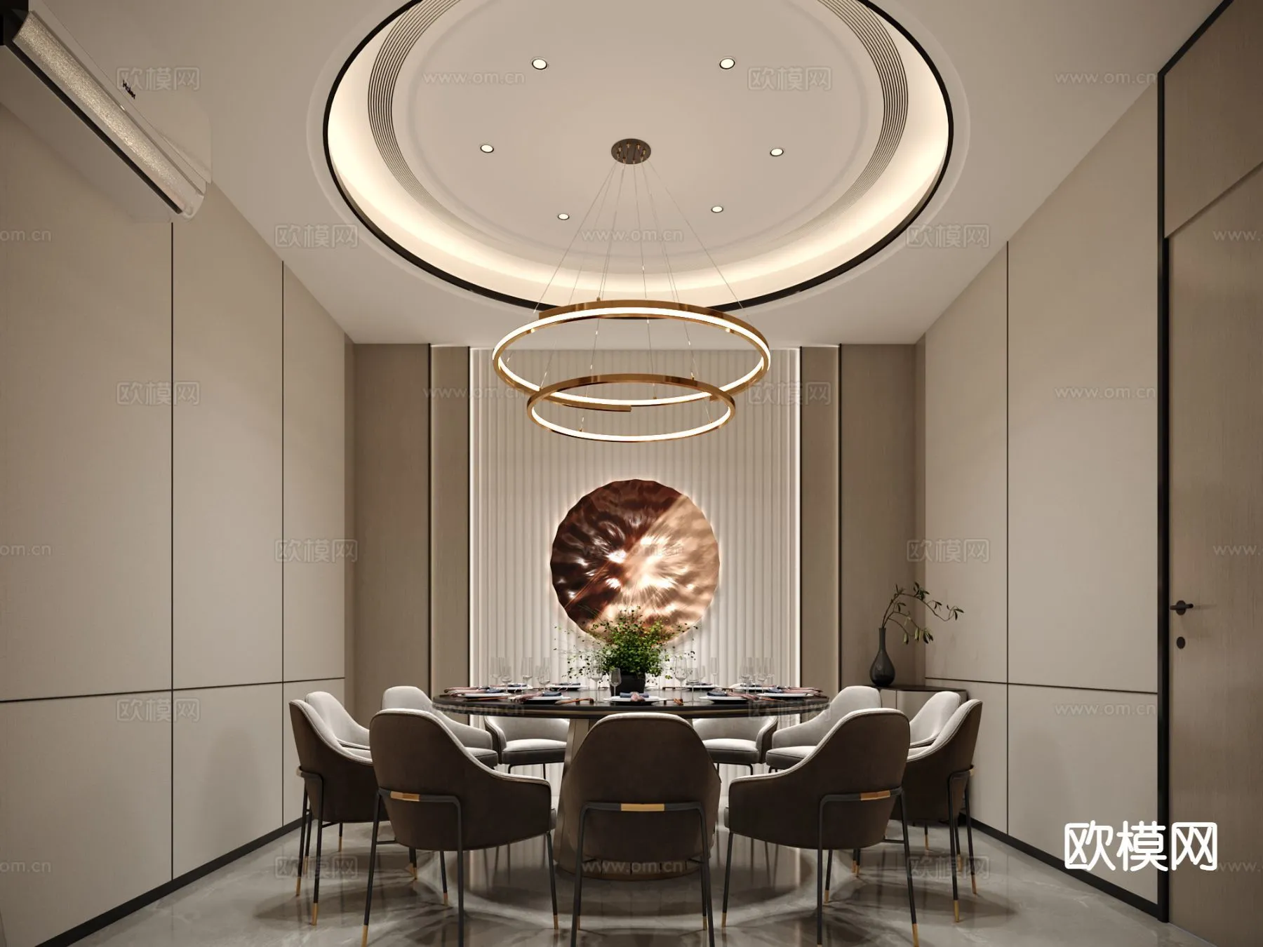 RESTAURANT & COFFEE SHOP – 3D Model For Interior Design – 10679 RESTAURANT & COFFEE SHOP – 3D Model For Interior Design – 10679