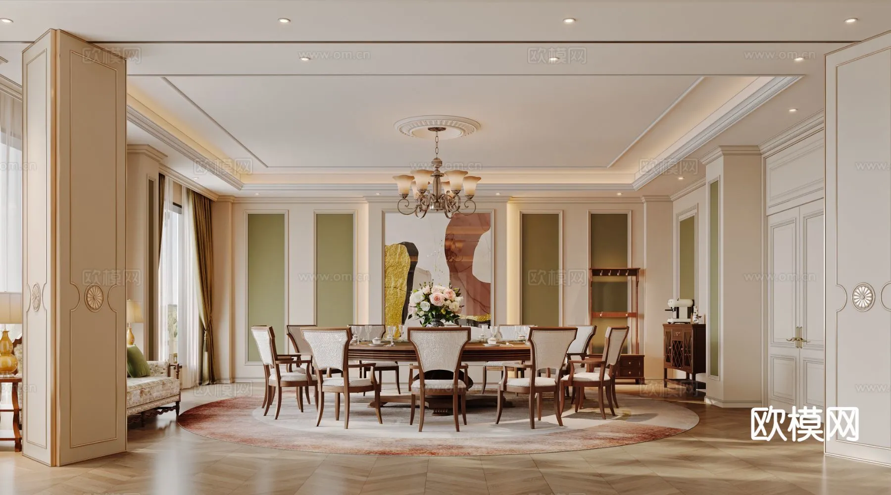 RESTAURANT & COFFEE SHOP – 3D Model For Interior Design – 10688 RESTAURANT & COFFEE SHOP – 3D Model For Interior Design – 10688