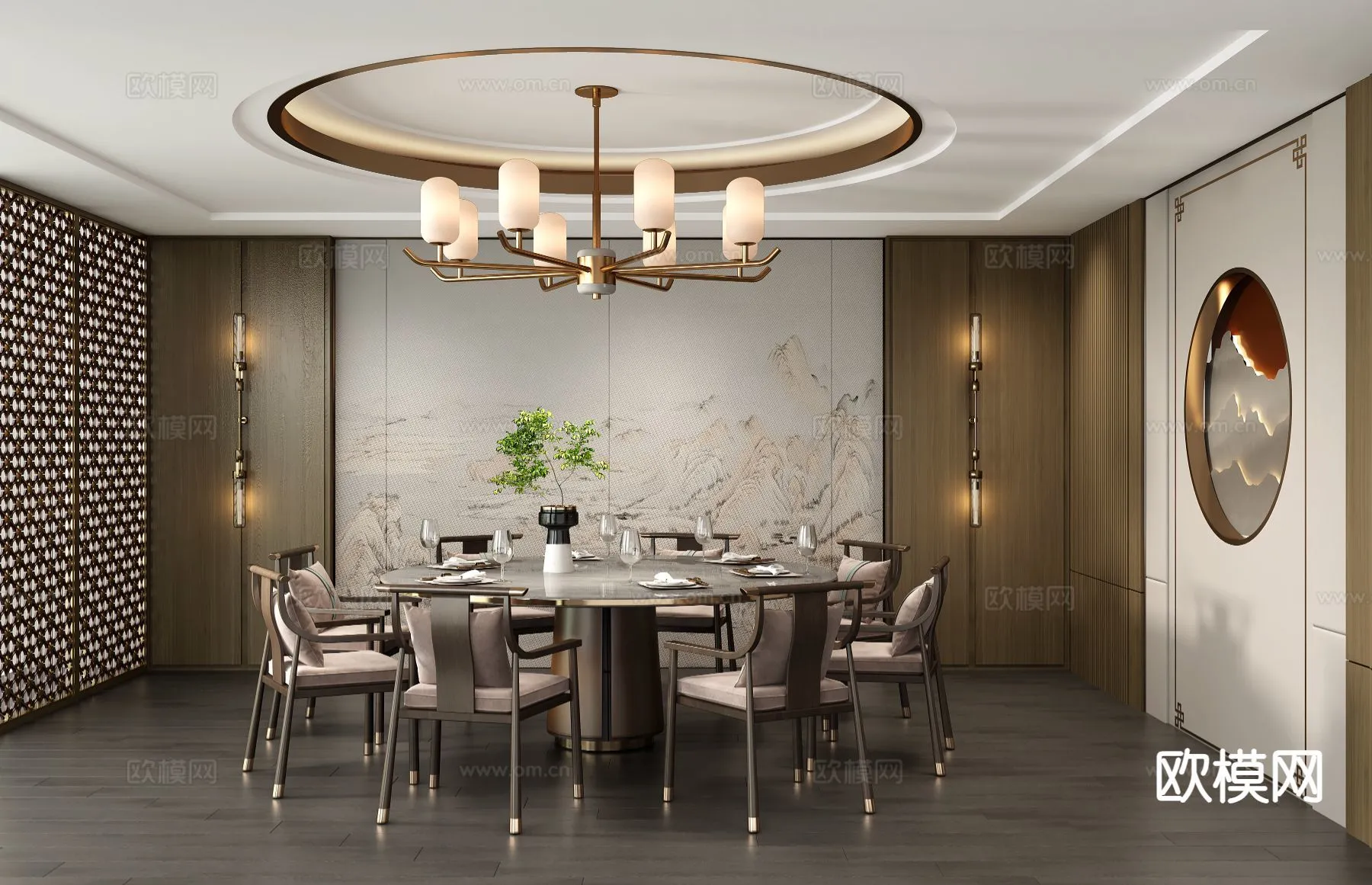 RESTAURANT & COFFEE SHOP – 3D Model For Interior Design – 10694 RESTAURANT & COFFEE SHOP – 3D Model For Interior Design – 10694