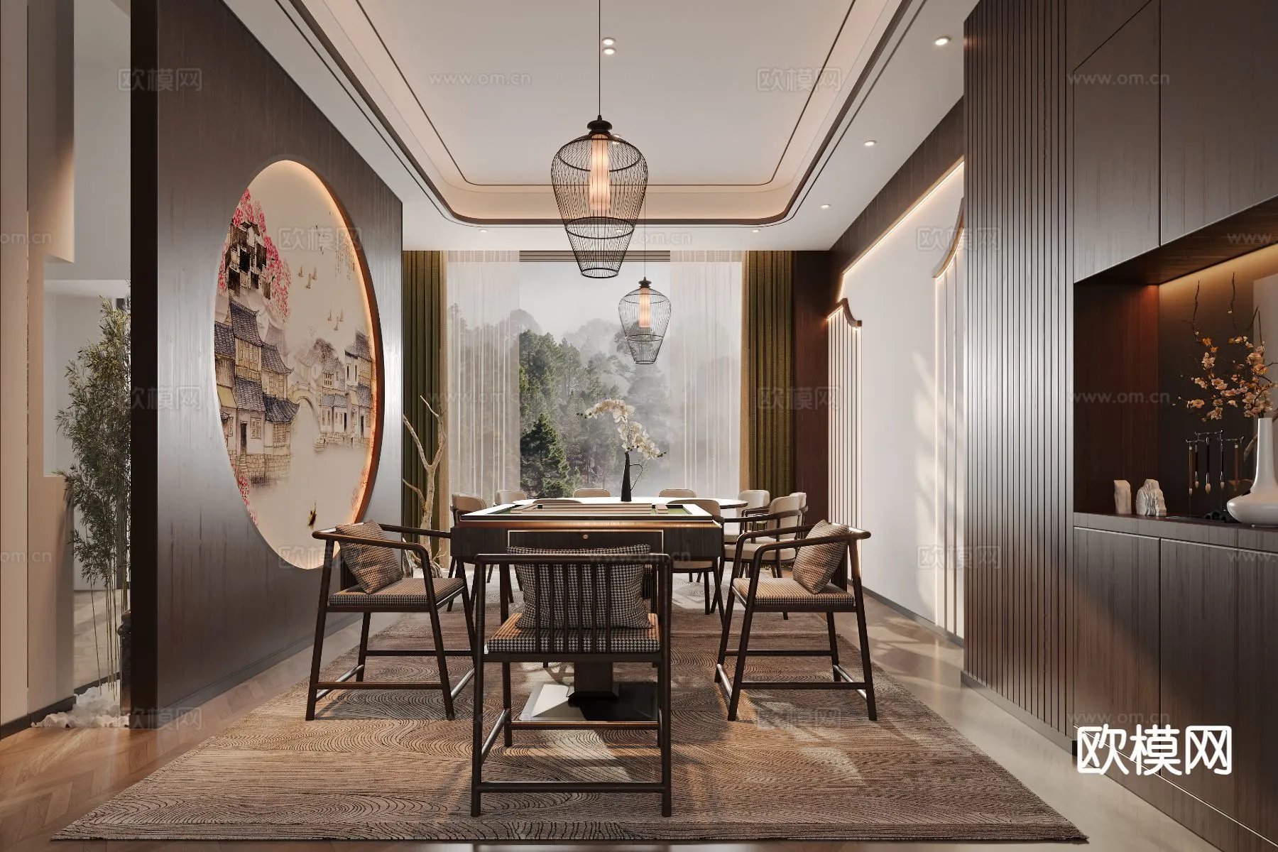 RESTAURANT & COFFEE SHOP – 3D Model For Interior Design – 10696 RESTAURANT & COFFEE SHOP – 3D Model For Interior Design – 10696