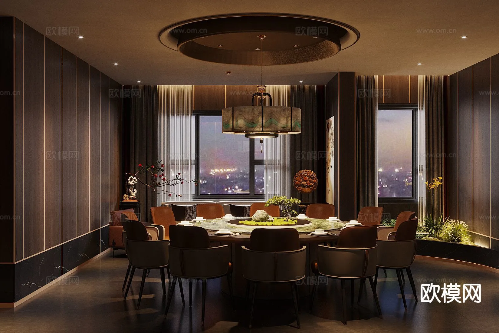 RESTAURANT & COFFEE SHOP – 3D Model For Interior Design – 10703 RESTAURANT & COFFEE SHOP – 3D Model For Interior Design – 10703