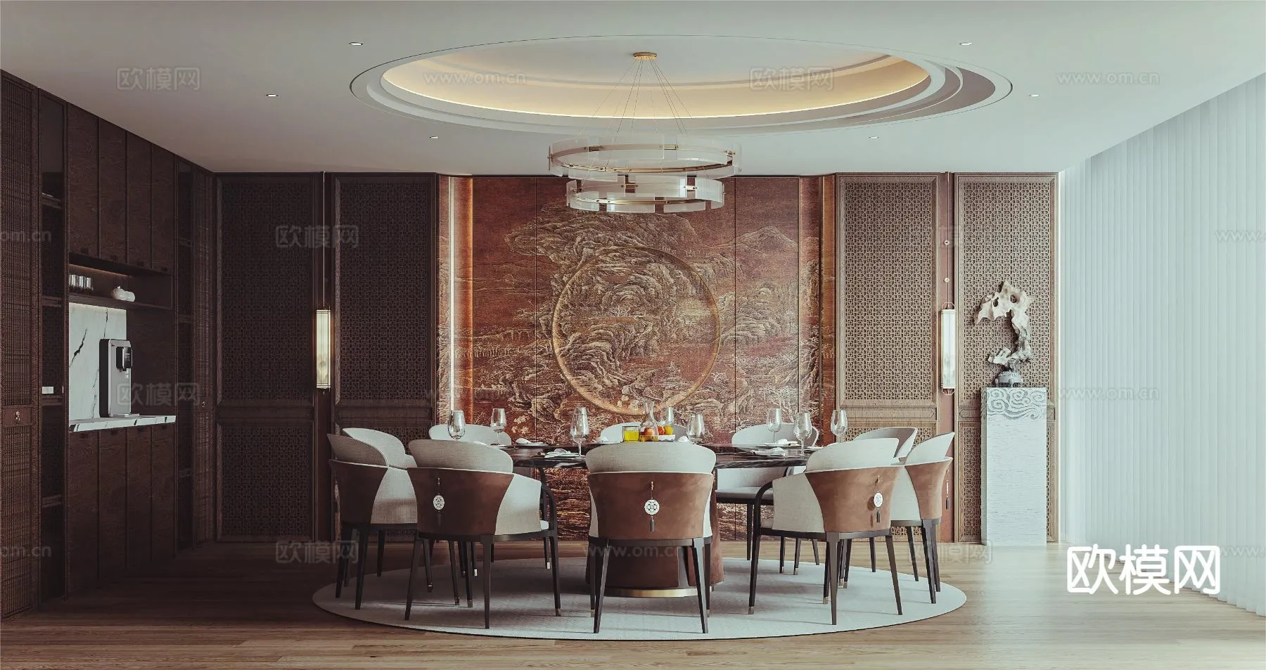 RESTAURANT & COFFEE SHOP – 3D Model For Interior Design – 10705 RESTAURANT & COFFEE SHOP – 3D Model For Interior Design – 10705