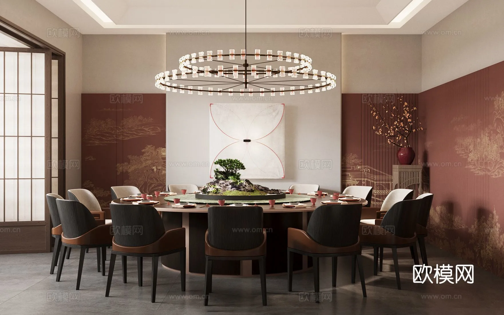 RESTAURANT & COFFEE SHOP – 3D Model For Interior Design – 10710 RESTAURANT & COFFEE SHOP – 3D Model For Interior Design – 10710