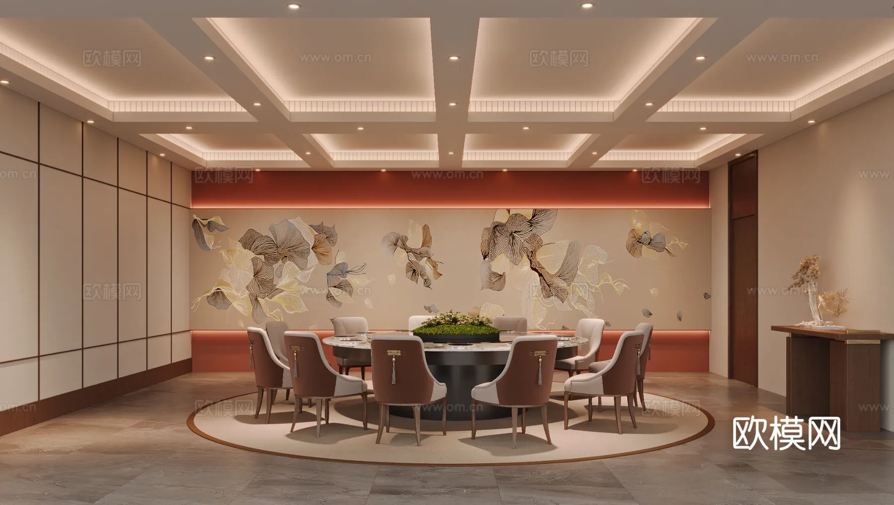 RESTAURANT & COFFEE SHOP – 3D Model For Interior Design – 10717 RESTAURANT & COFFEE SHOP – 3D Model For Interior Design – 10717