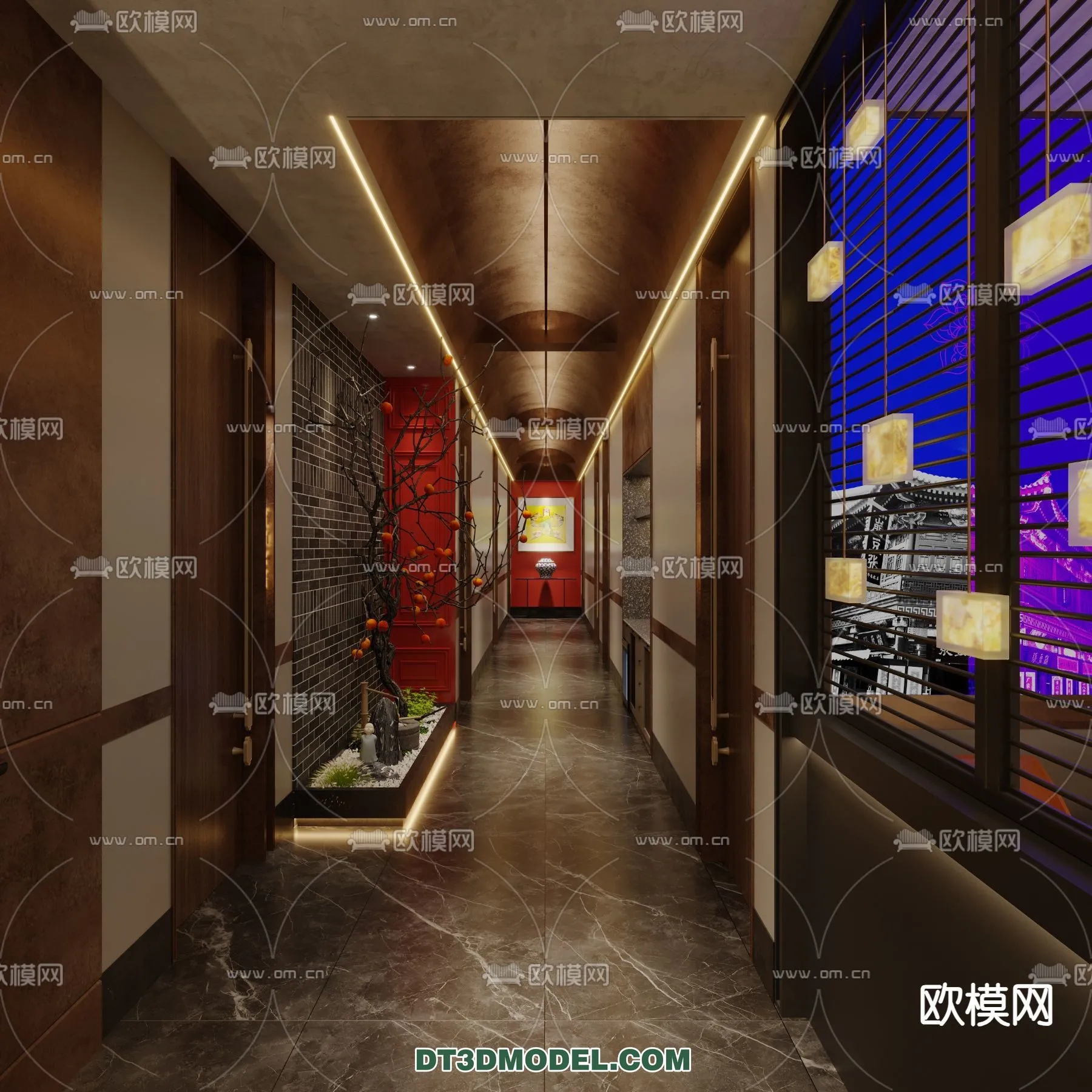 RESTAURANT & COFFEE SHOP – 3D Model For Interior Design – 2375 RESTAURANT & COFFEE SHOP – 3D Model For Interior Design – 2375