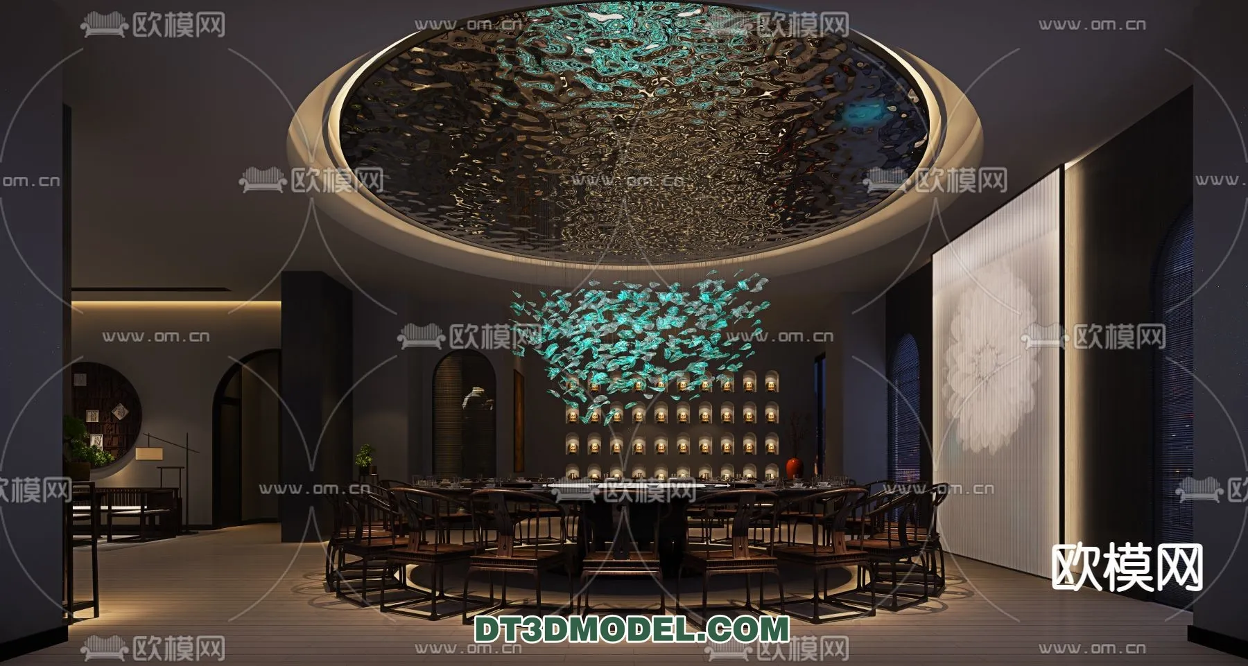 RESTAURANT & COFFEE SHOP – 3D Model For Interior Design – 2401 RESTAURANT & COFFEE SHOP – 3D Model For Interior Design – 2401