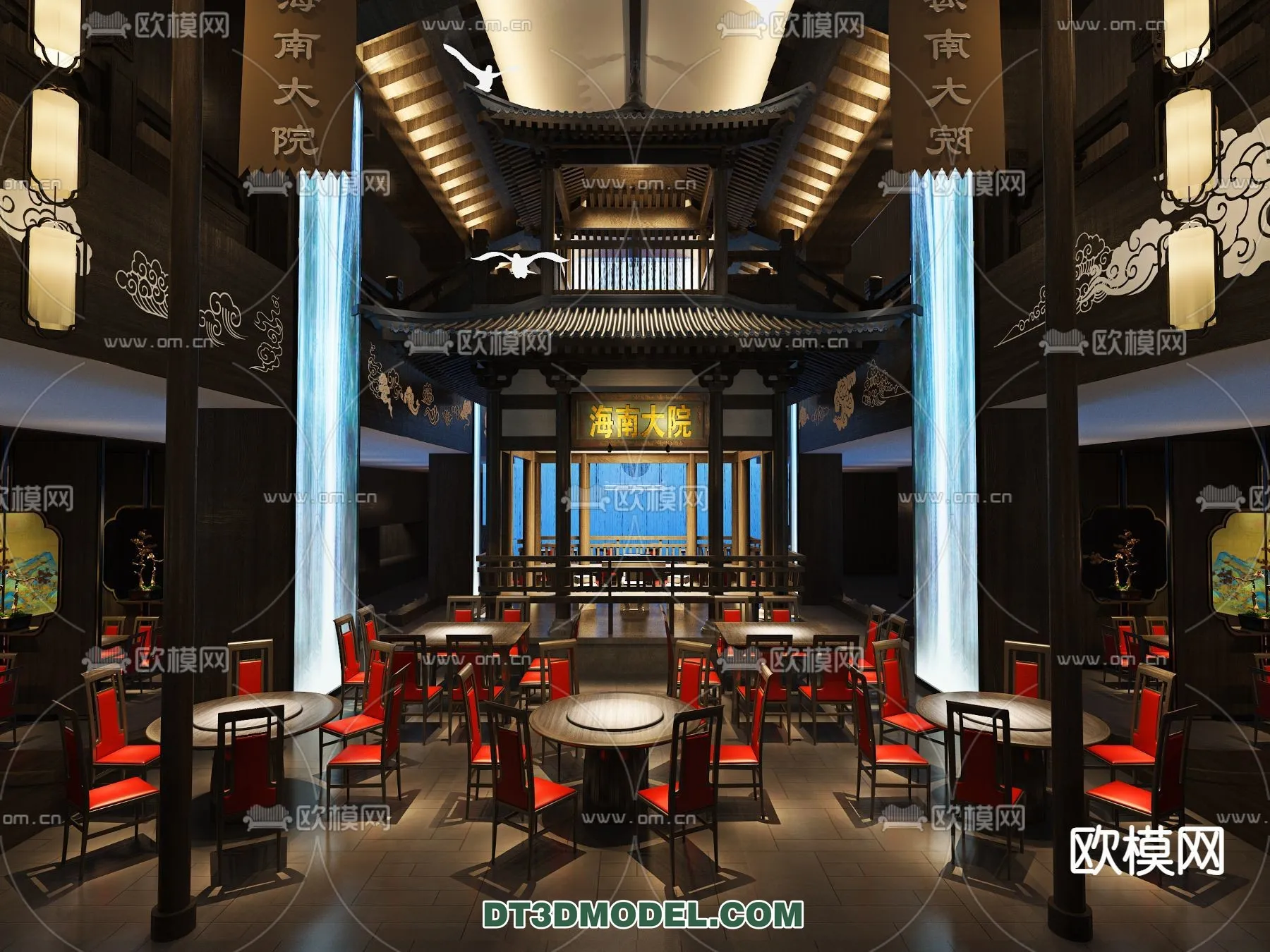 RESTAURANT & COFFEE SHOP – 3D Model For Interior Design – 2407 RESTAURANT & COFFEE SHOP – 3D Model For Interior Design – 2407