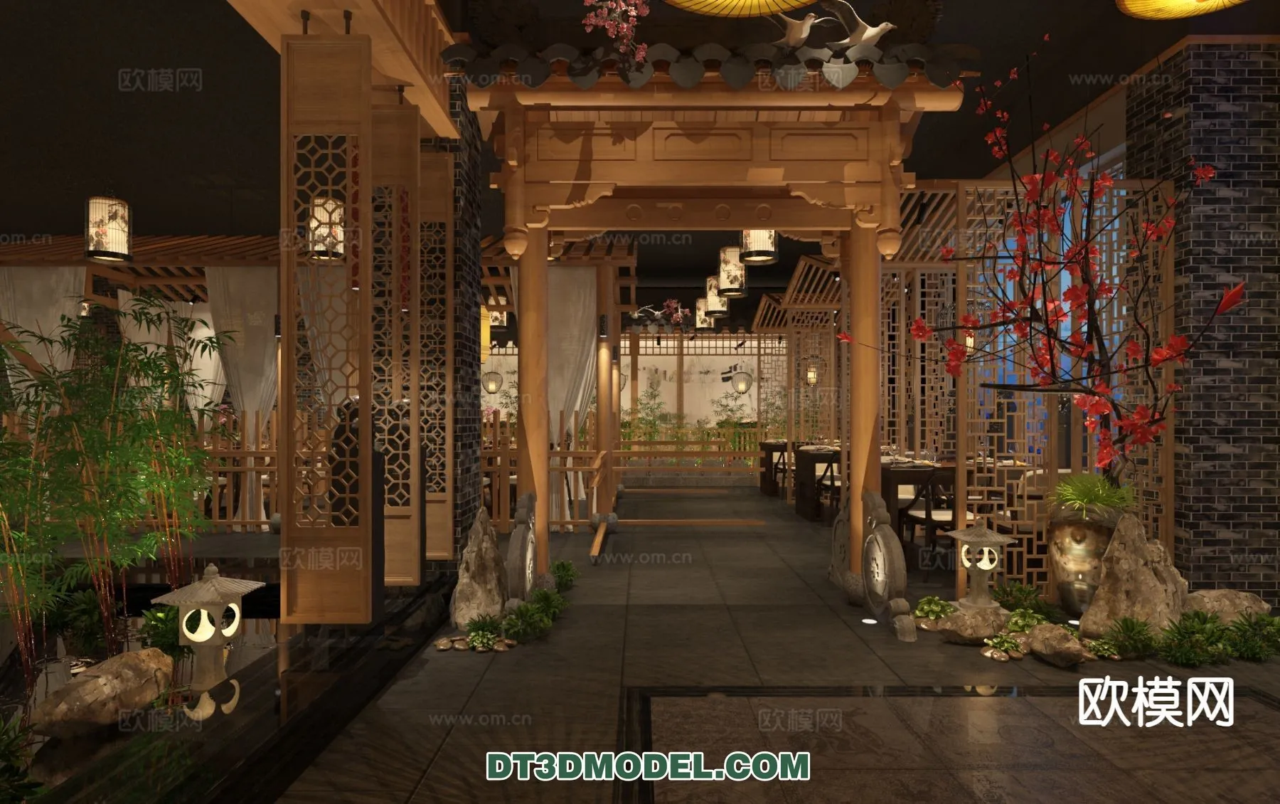 RESTAURANT & COFFEE SHOP – 3D Model For Interior Design – 2437 RESTAURANT & COFFEE SHOP – 3D Model For Interior Design – 2437