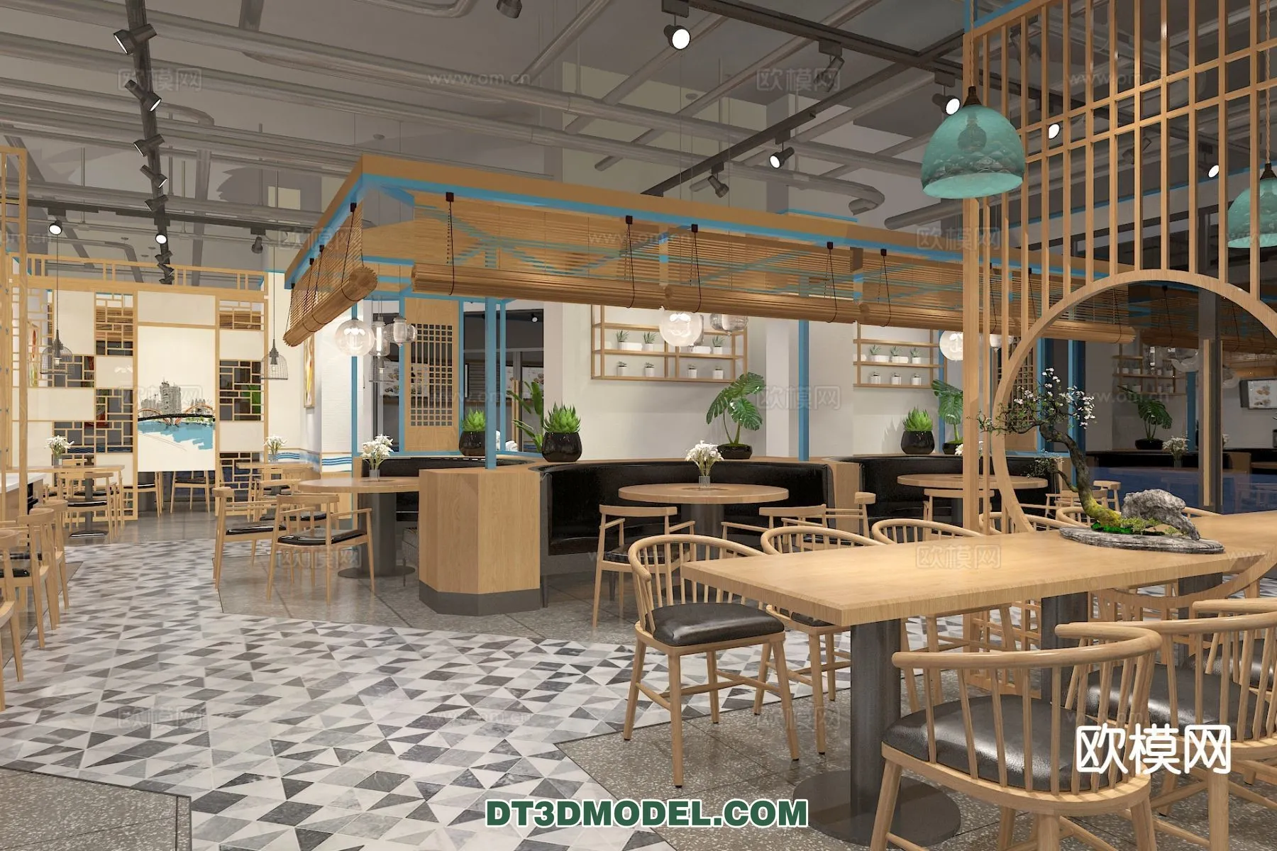 RESTAURANT & COFFEE SHOP – 3D Model For Interior Design – 2469 RESTAURANT & COFFEE SHOP – 3D Model For Interior Design – 2469