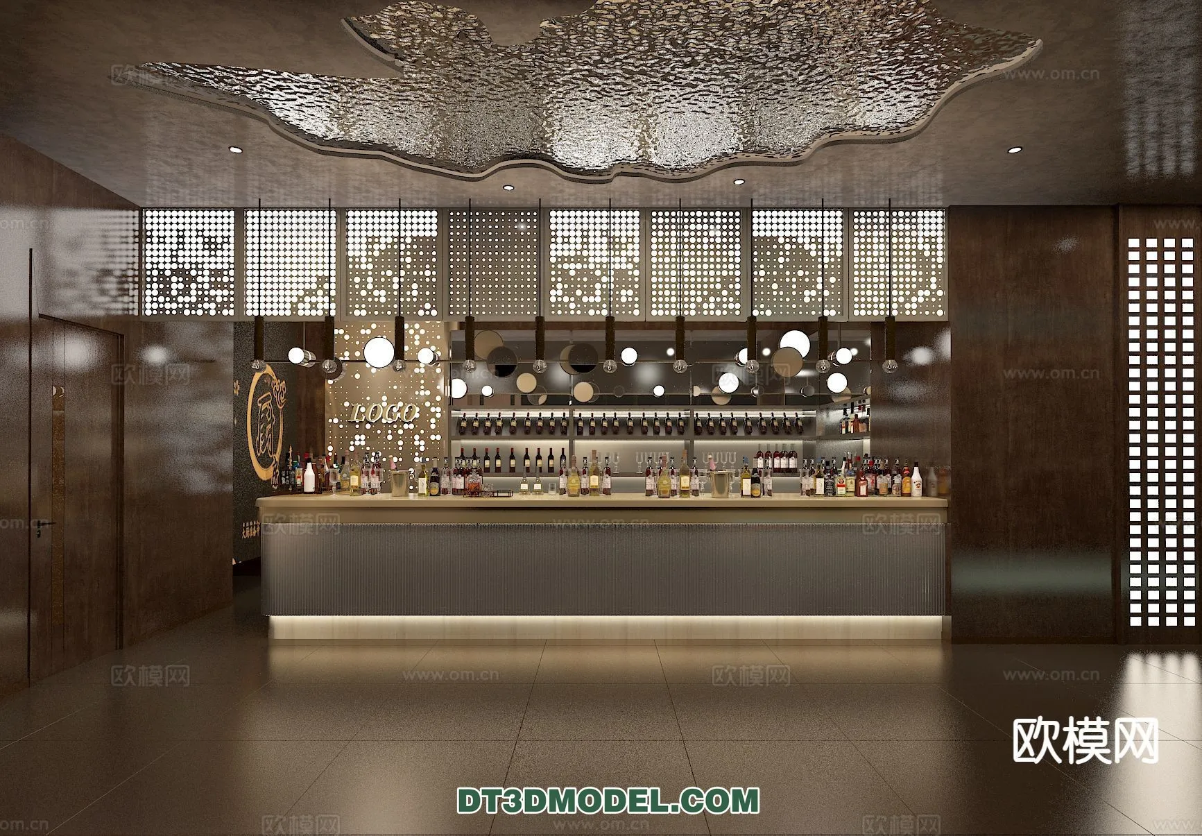 RESTAURANT & COFFEE SHOP – 3D Model For Interior Design – 2474 RESTAURANT & COFFEE SHOP – 3D Model For Interior Design – 2474