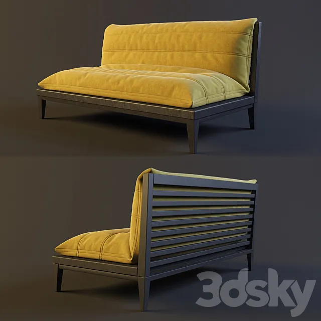 Restaurant Sofa 3DModel Restaurant Sofa 3DModel