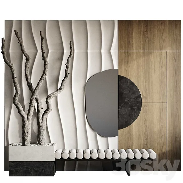 Resting place for interior 3D Model