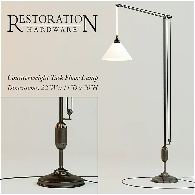 Restoration Hardware 3D Model Restoration Hardware 3D Model