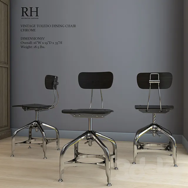 Restoration Hardware 3DModel Restoration Hardware 3DModel