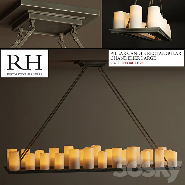 Restoration Hardware 3DModel Restoration Hardware 3DModel