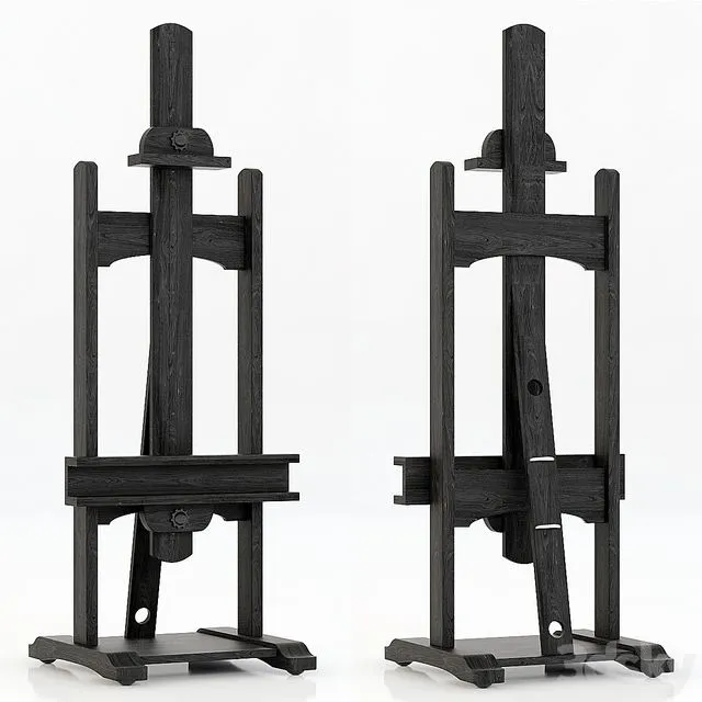 Restoration Hardware 80 TV Easel 3D Model