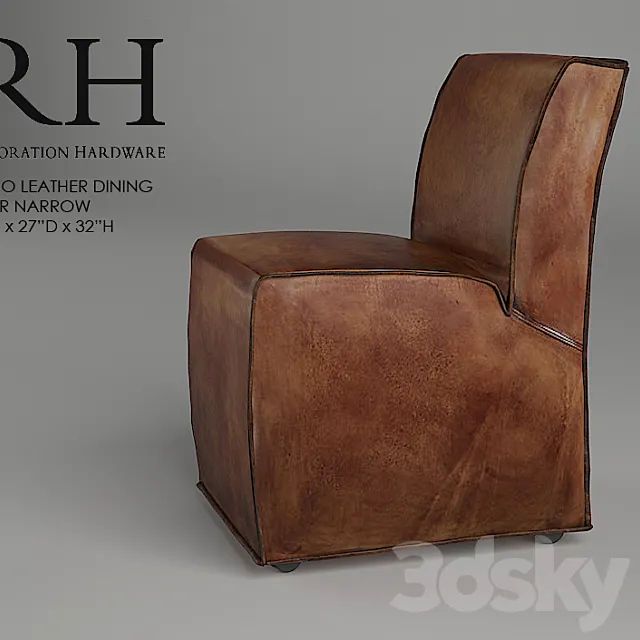 Restoration Hardware _ Bruno 3DModel Restoration Hardware _ Bruno 3DModel