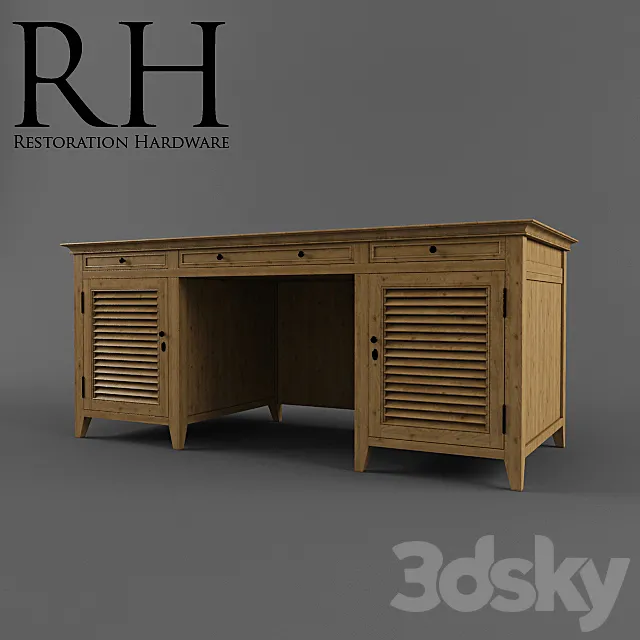 Restoration Hardware _ Desk 3DModel