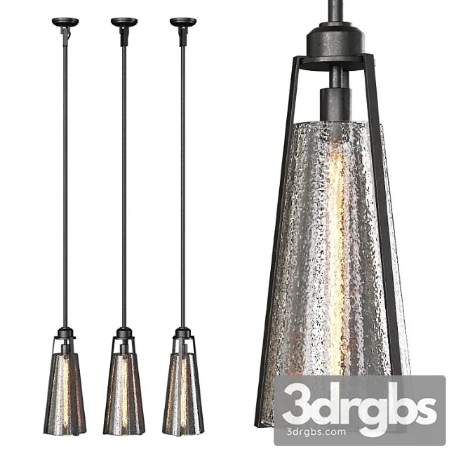 Restoration hardware arpege cast glass funnel pendant black Restoration hardware arpege cast glass funnel pendant black