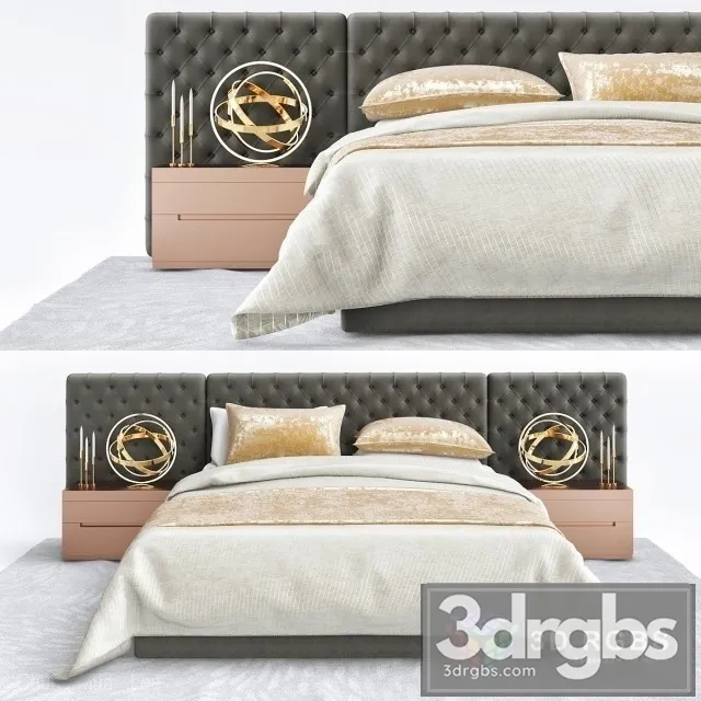 Restoration Hardware Bedroom 3D Model Download Restoration Hardware Bedroom 3D Model Download