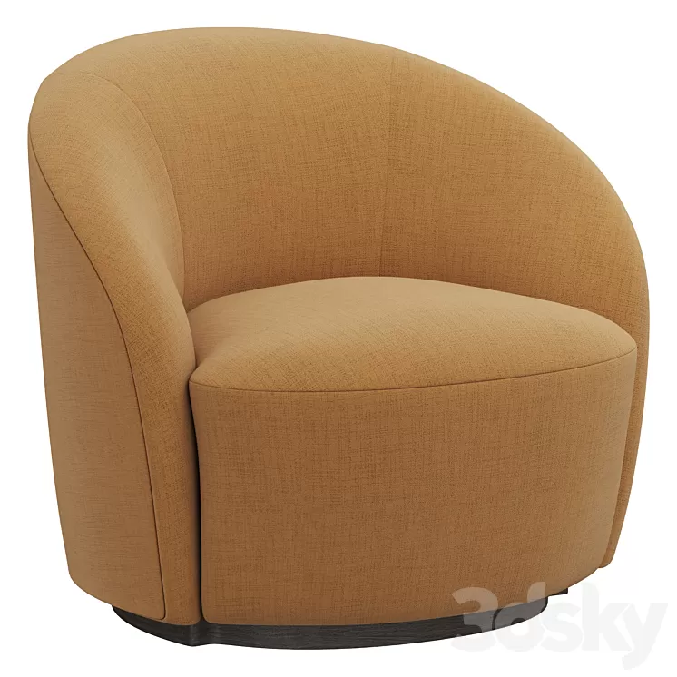 Restoration Hardware Copenhagen Chair 3D Model Free Download