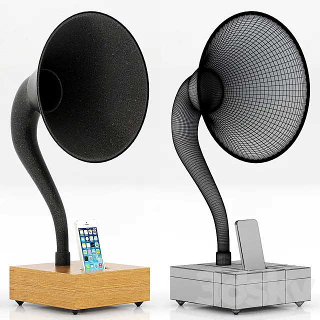 Restoration Hardware iPhone Gramophone Walnut Free Download